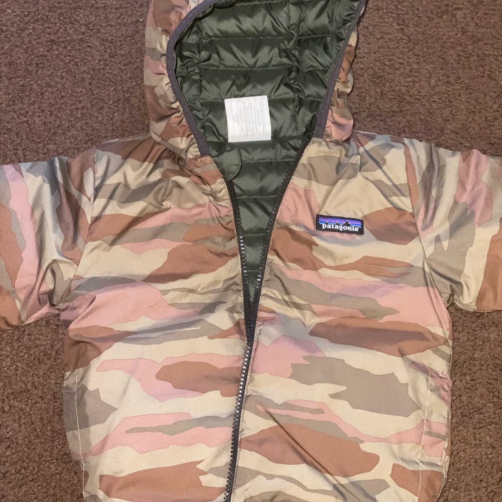 USED toddler boys Patagonia jacket